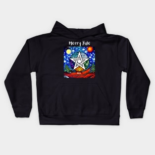 Merry Yule Kids Hoodie